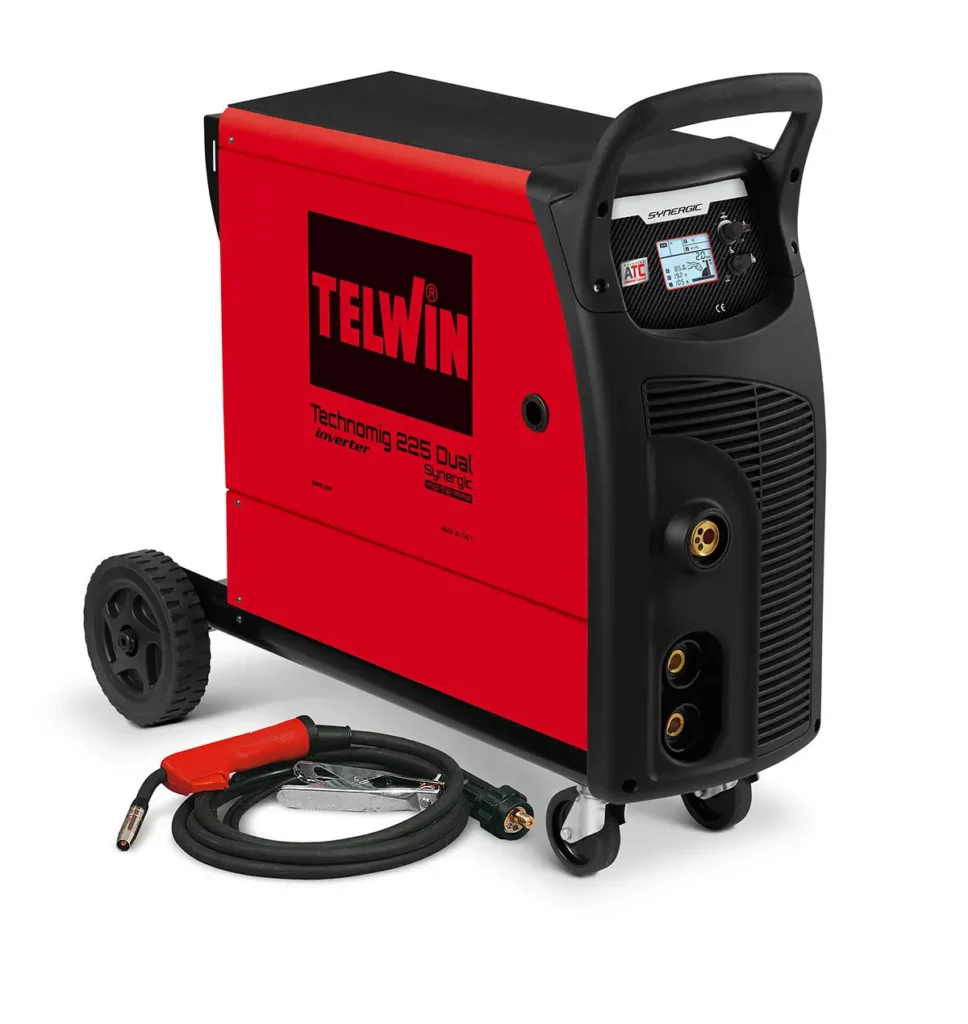 Solda MIG Technomig 225 DUAL SYNERGIC
