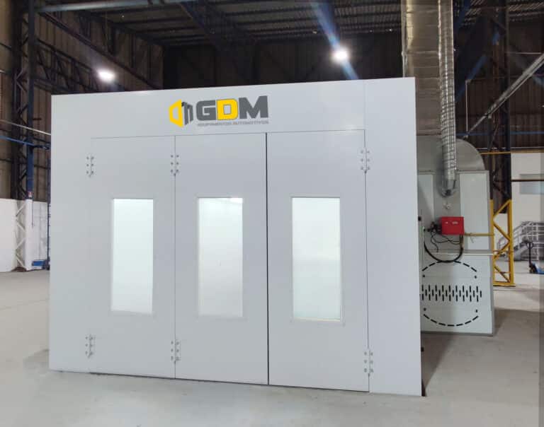 Fontal da Cabine de Pintura Automotiva Tramontana marca GDM