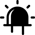 led