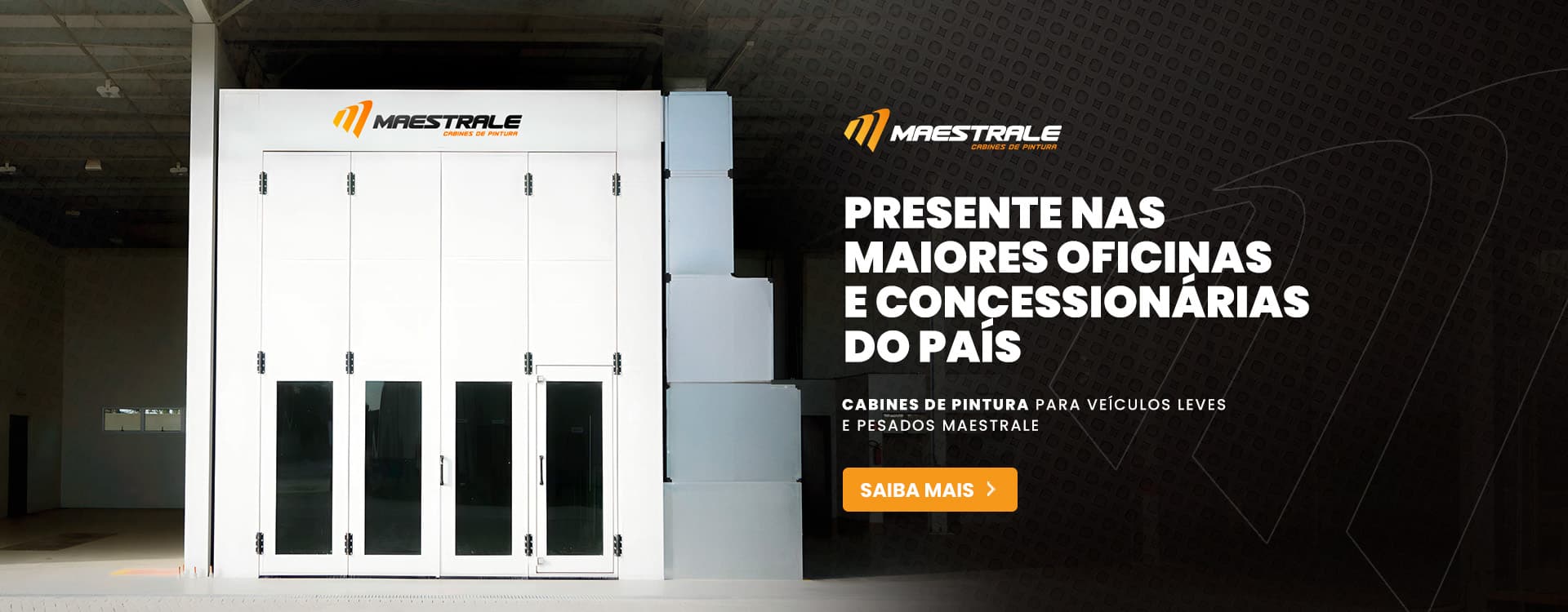 Cabine de Pintura Automotiva e Pesados Maestrale