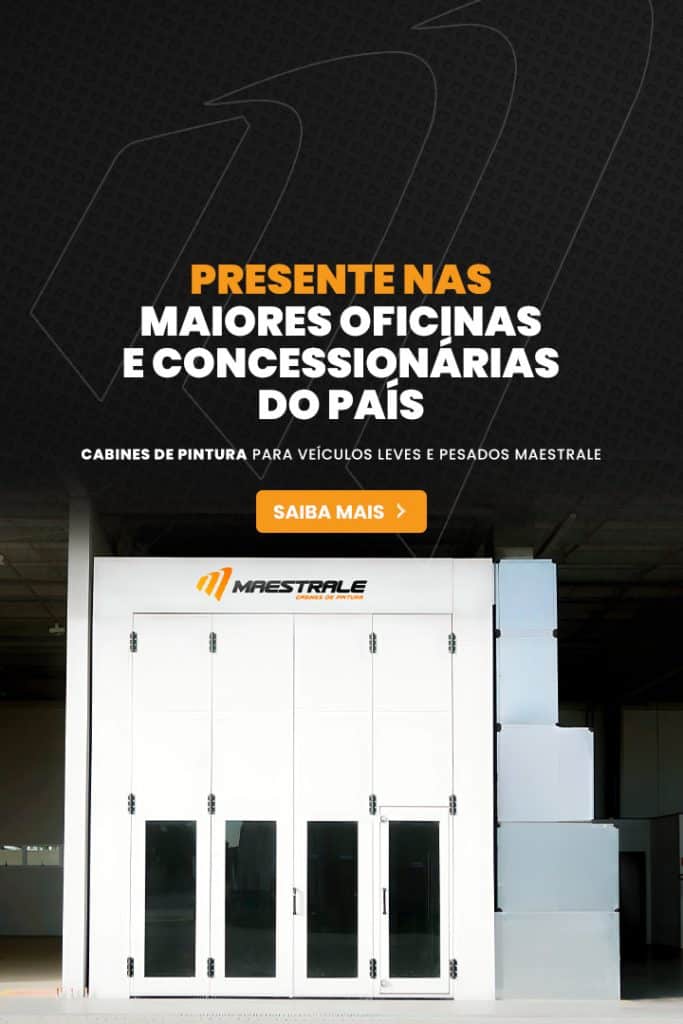 Cabine de Pintura Automotiva e Pesados Maestrale