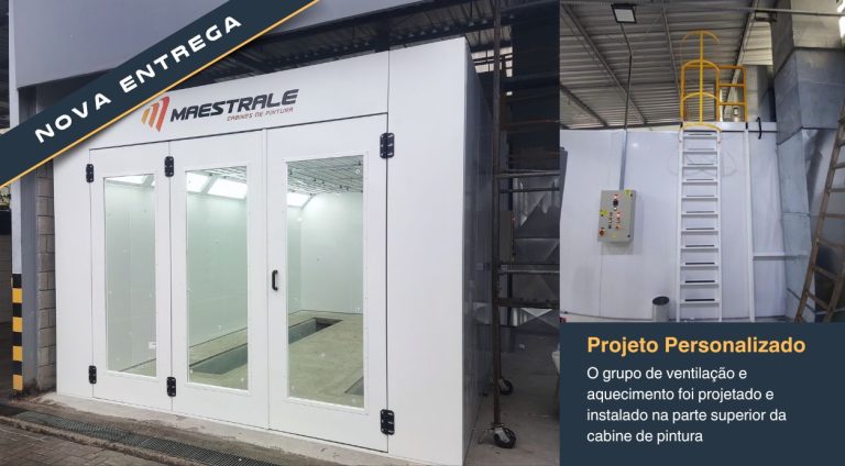 Cabine Instalada na Divesa