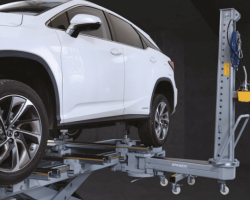 mesa alinhadora para estiramento de chassis e monobloco 106 series spanesi