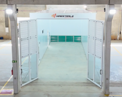 Cabine de Pintura para Veículos Pesados: Ônibus e Caminhões, modelo Grecale
