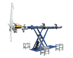 Mesa Alinhadora para Estiramento da Carroceria. Atende chassis e monobloco. Modelo BRONCO 4000